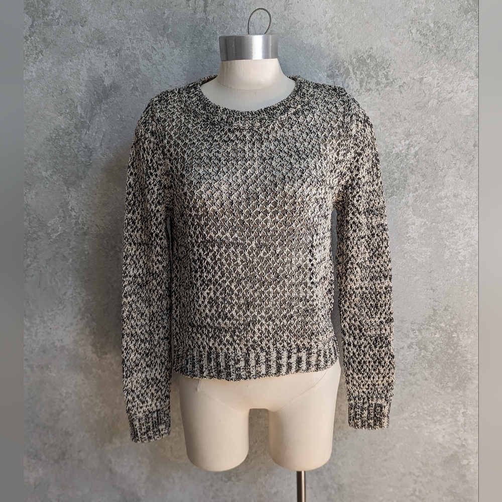 Gianni Bini Women's Shimmer Open Knit Sweater
